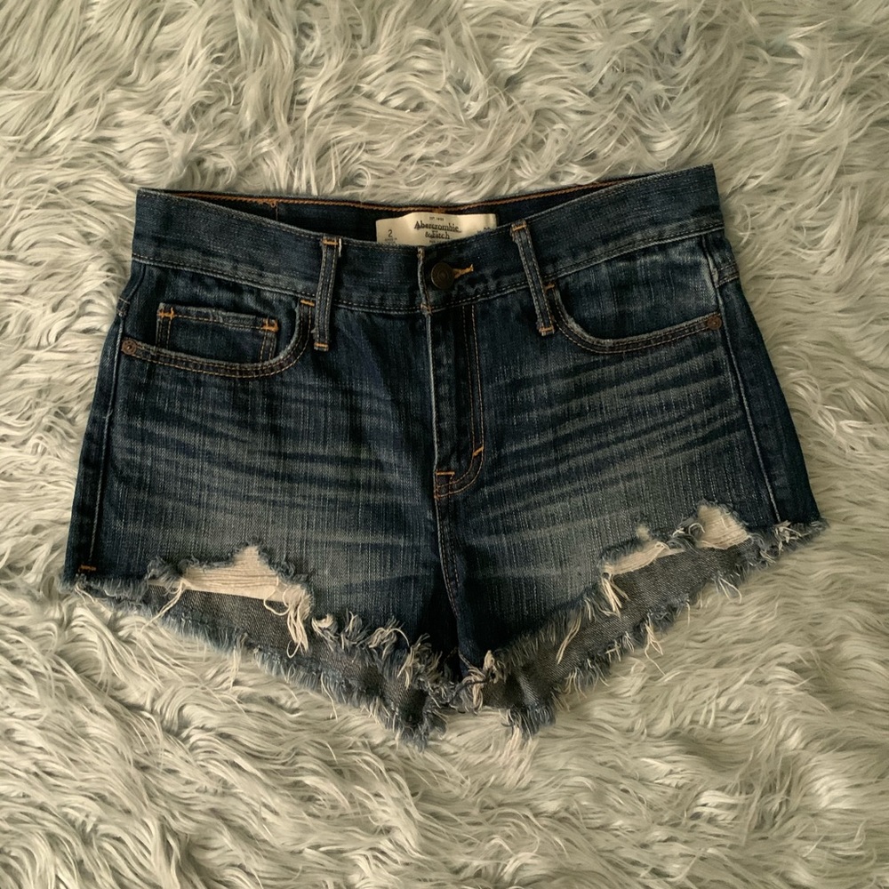 Abercrombie Blue Jean Short